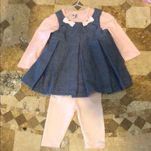 Great quality material dress set.